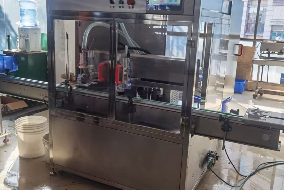 2-tube following filling and capping line - 80g laundry detergent